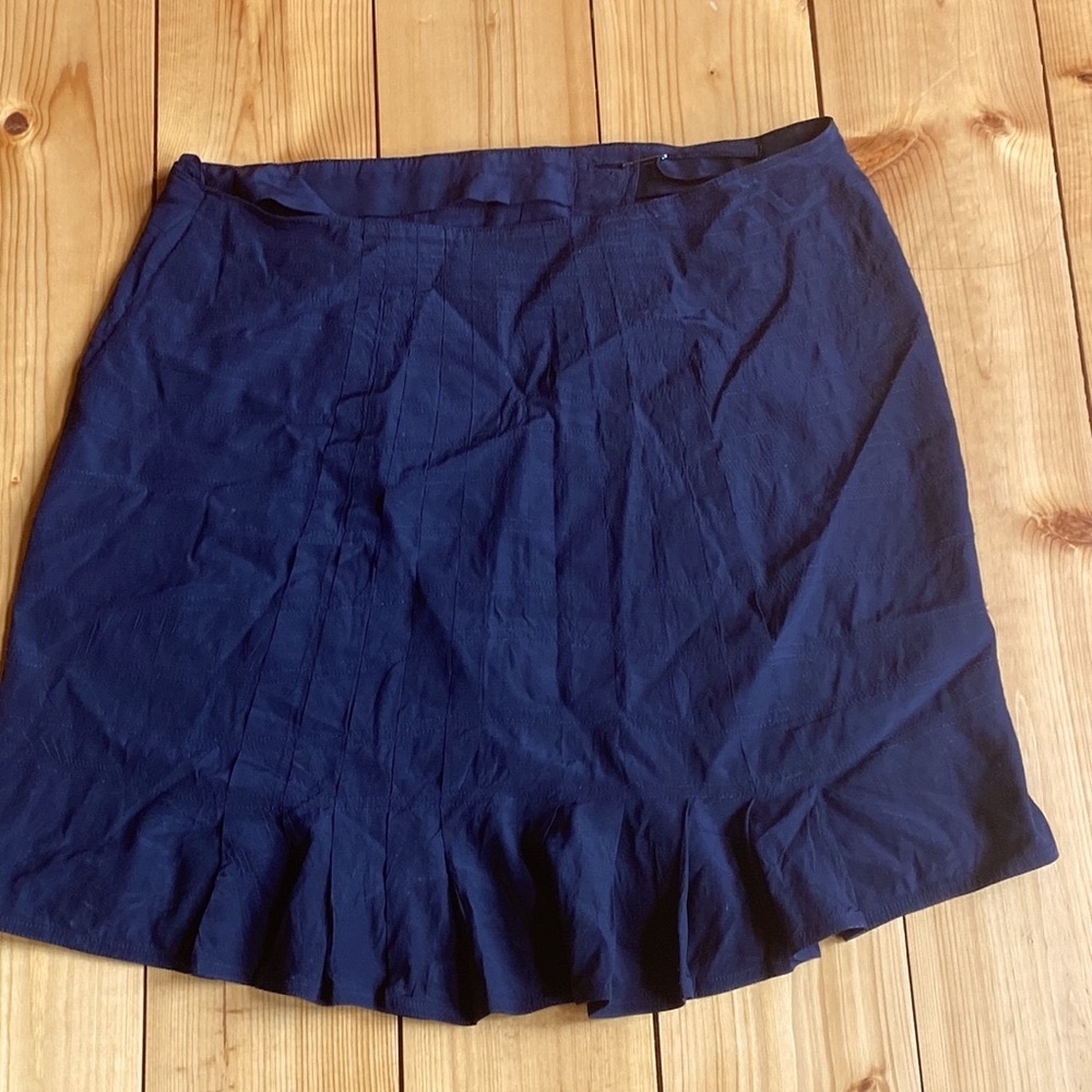 GUCCI Vintage Gucci black silk mini skirt authentic
